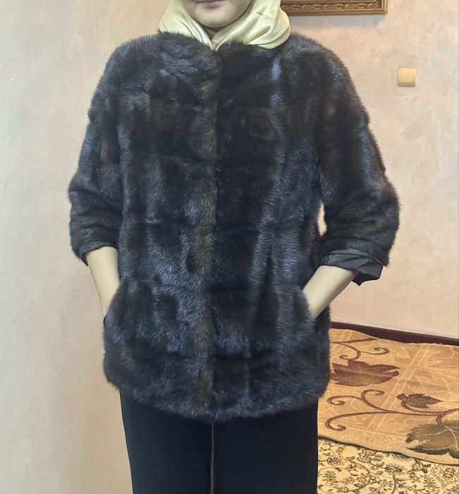Норковя шуба трансформер