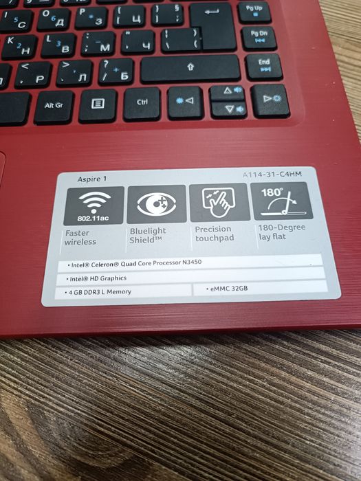 Acer Aspire 1 A114-31-C4HM
