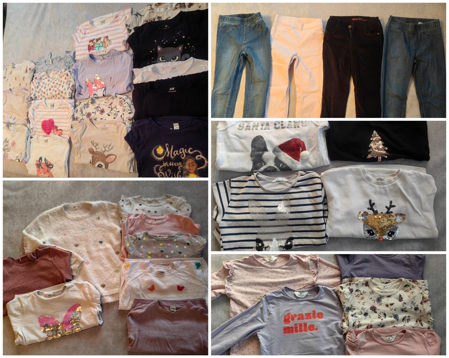 Дрехи за момиче 134- 140