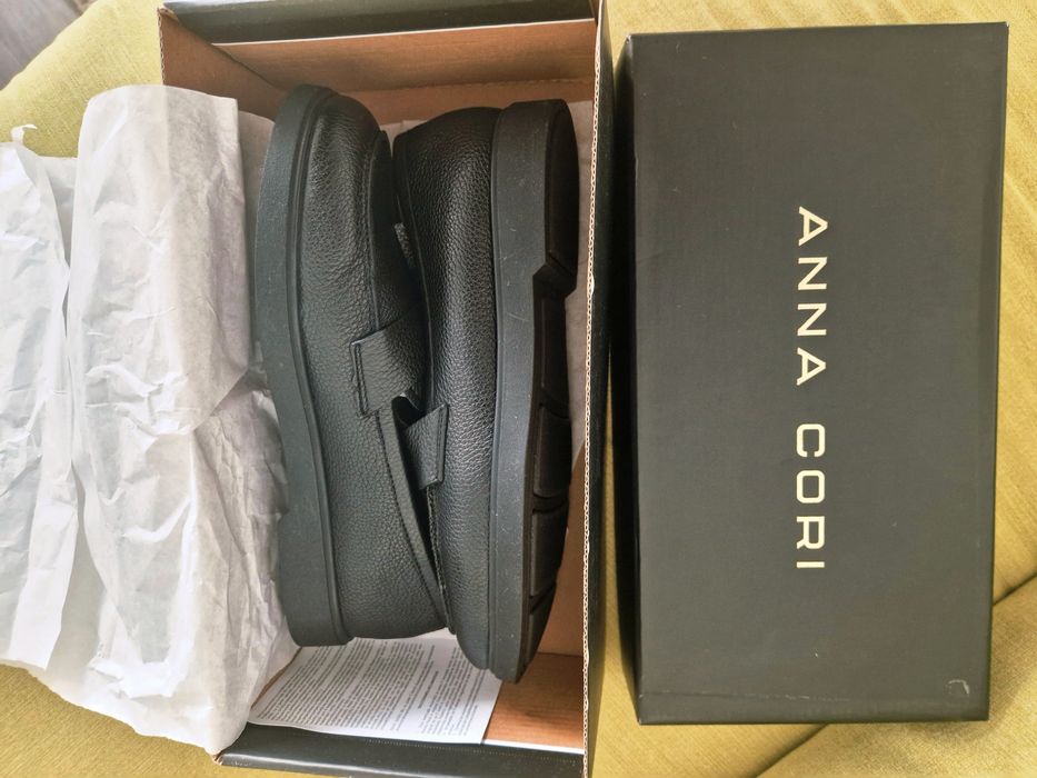Pantofi casual damă ANNA CORI (Piele naturală), noi