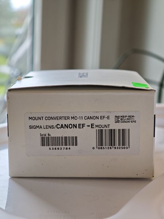 Sigma MC-11 (Canon EF към Sony E)