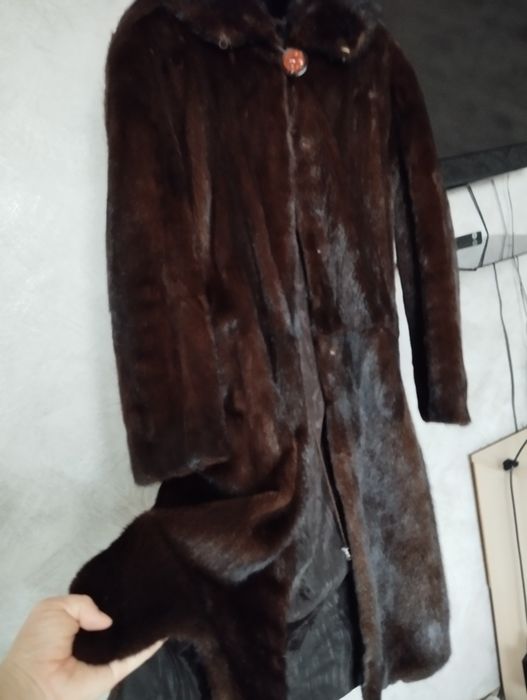 Норковая шуба бу
