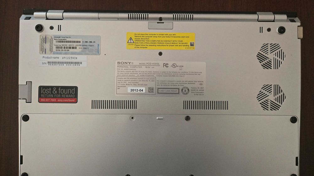 Laptop Sony Vaio PCG-41313L - IMPECABIL