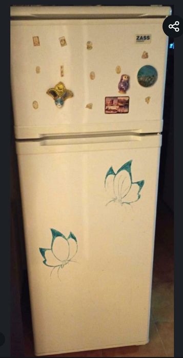 Frigider Zass,  144cm/ 54cm -DEFECT, doar congelatorul e perfect