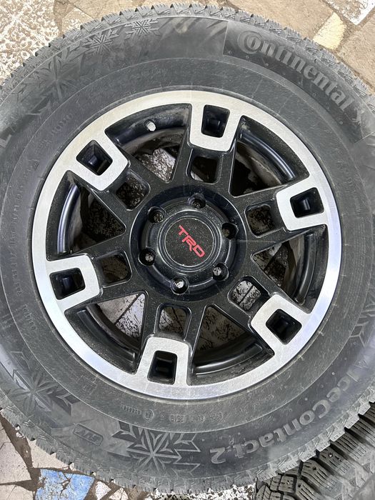 Диски TRD с резиной 265/65 R17 на Прадо