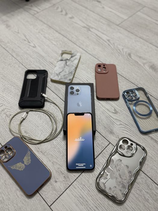 Iphone 13 Pro 128 GB Sierra Blue full set