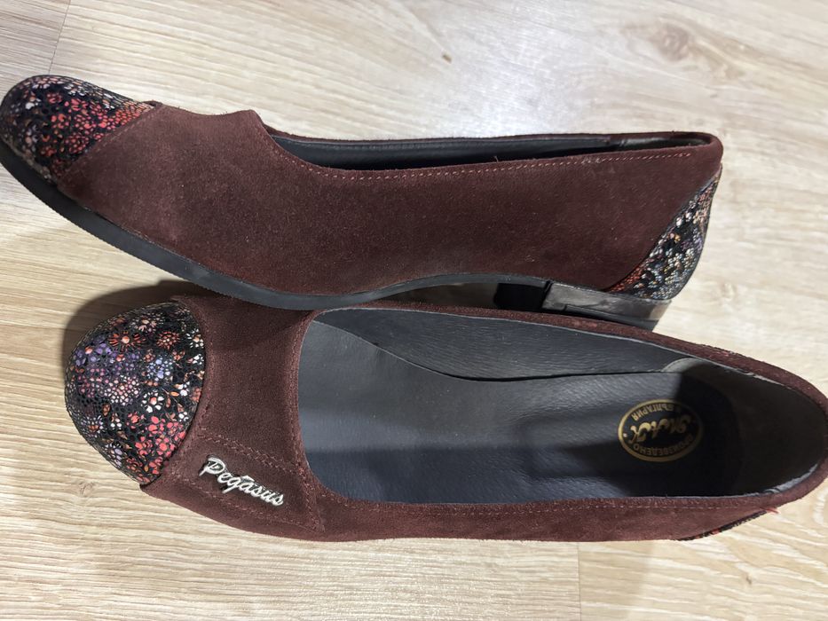 Дамски обувки от естествена кожа