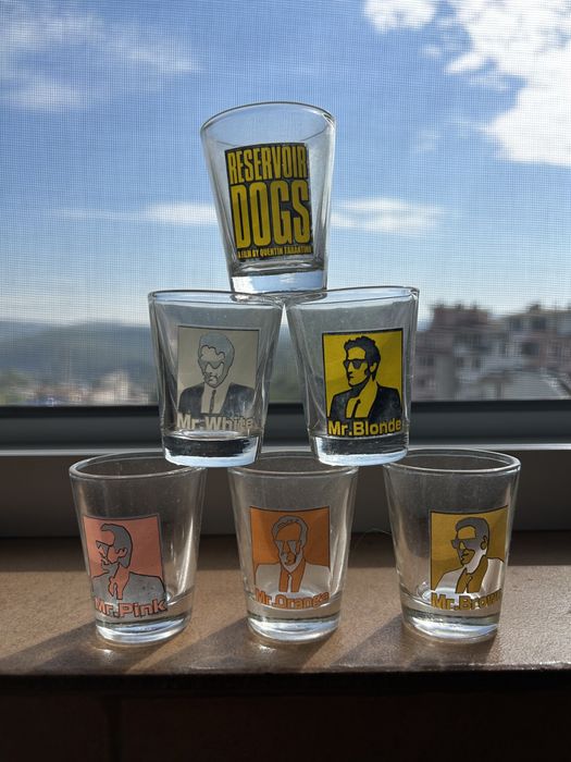 Reservoir Dogs - Quentin Tarantino - Колекция шот чаши