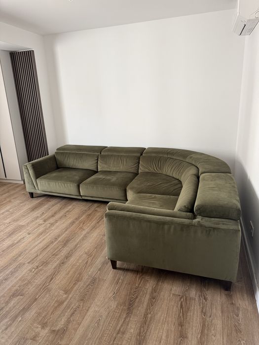 Set Canapea -  fotoliu - draperii
