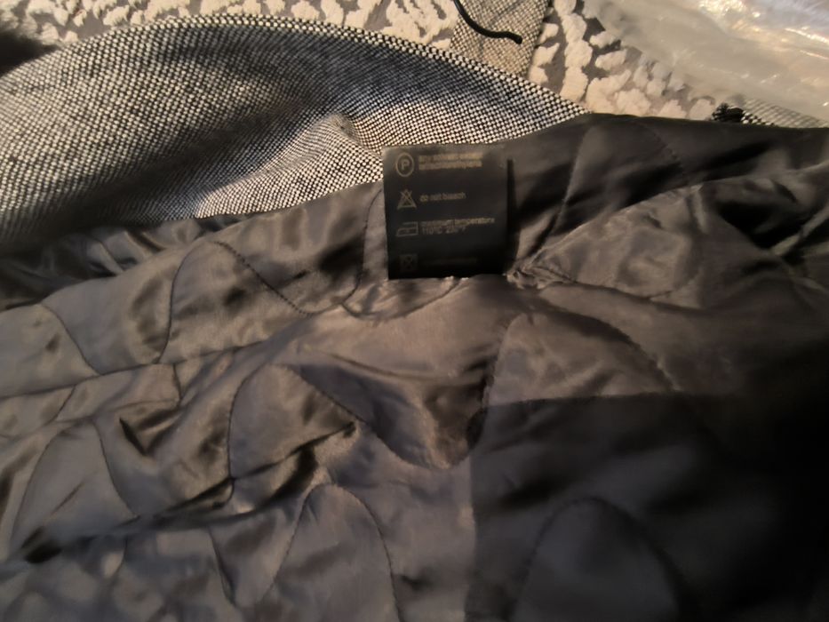 Пальто S-M ткан твид