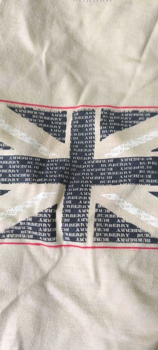 Оригинала детска тениска Burberry бежова