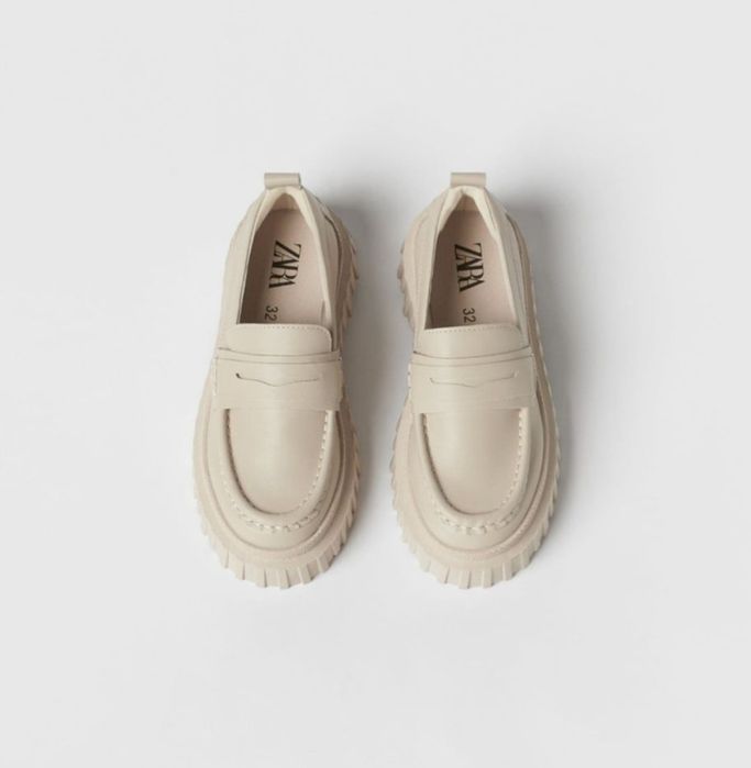 Лоуферы Зара для девочек