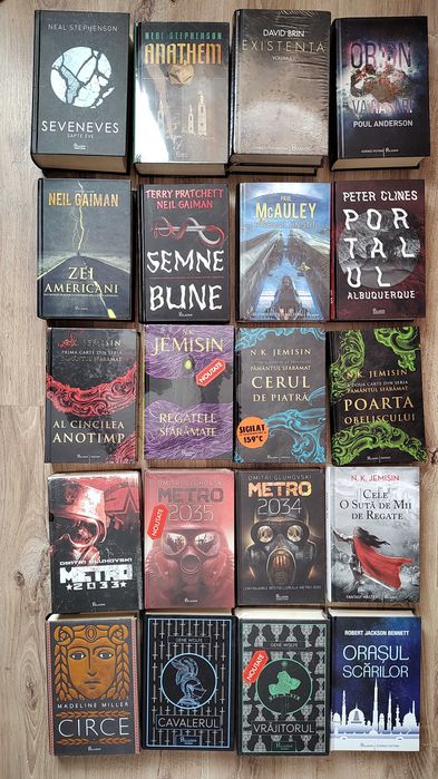 Carti Science Fiction si Fantasy - editura Paladin