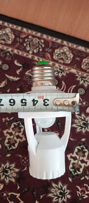 Патрон с датчиком движения Инфракрасный Е27