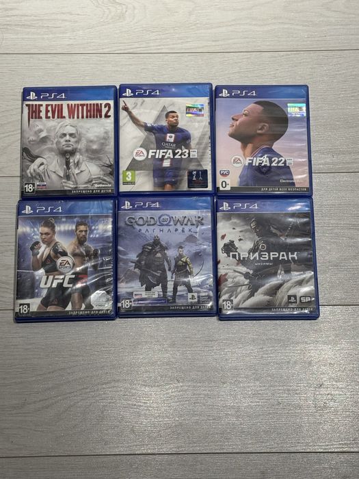 Диски на ps4 в хорошем состоянии (продажа/обмен)
