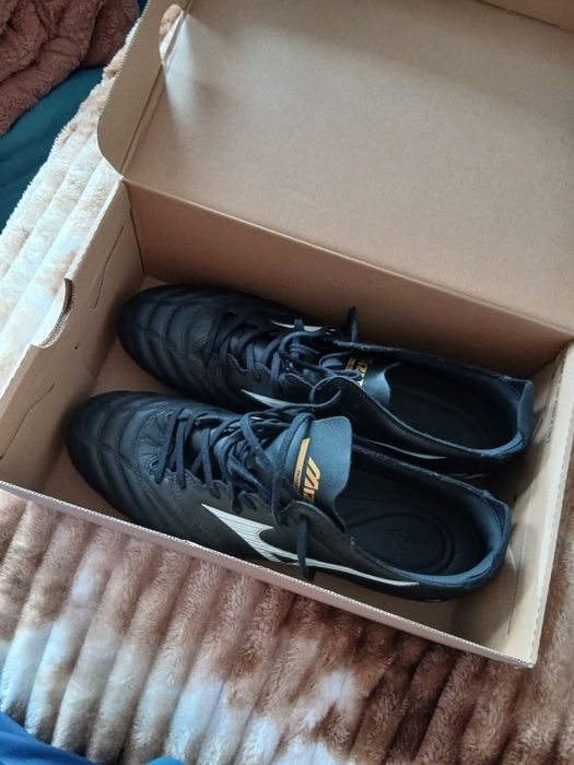 Vand ghete ghete de fotbal mizuno Morelia din piele