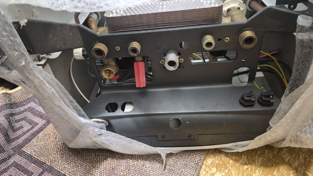 Газово котле  работи