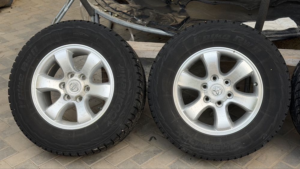 Prado диски с резиной Hankook