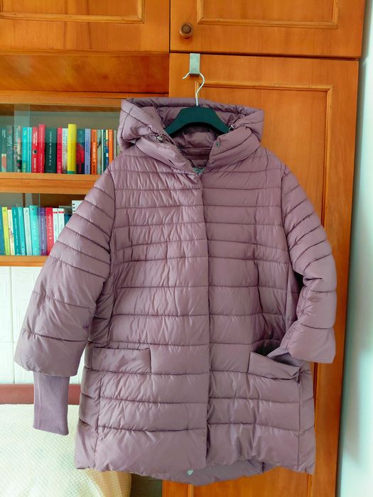 Geaca moderna,marime 46-48,culoare roz prafuit,nouai