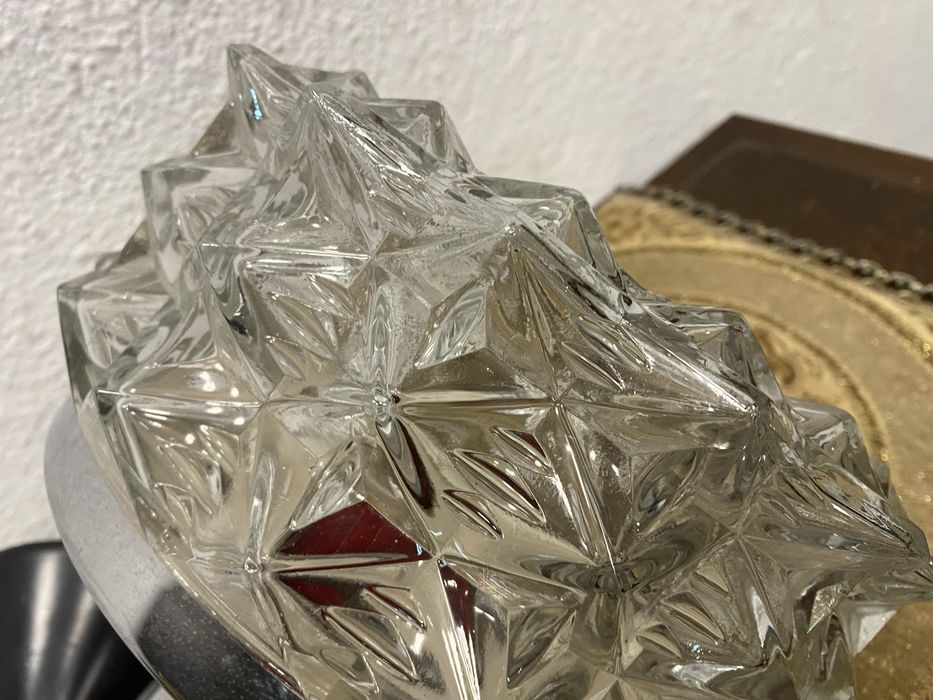 Винтидж полилей кристал и хром Германия 1960-те