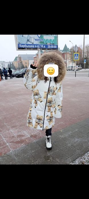 Зимняя куртка на девочку