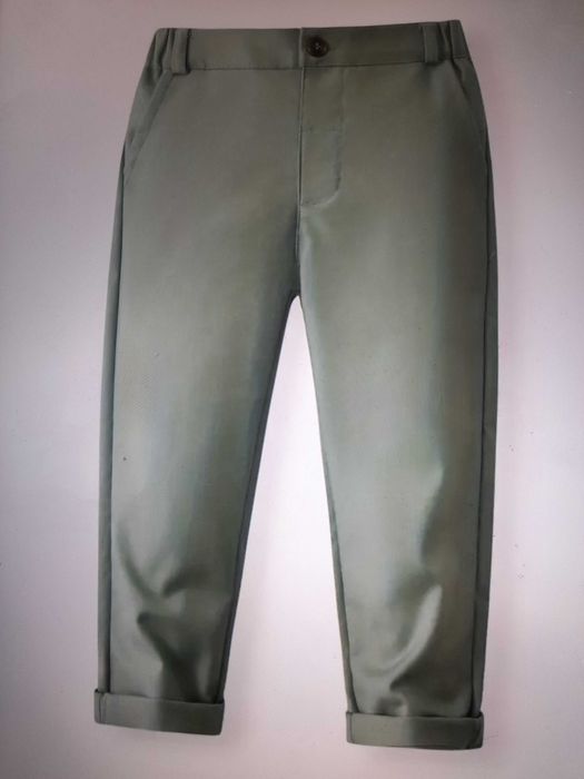 Детски комплект светло зелен