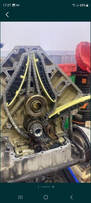 Продам б/у двигатель от 221 обьём 3.5