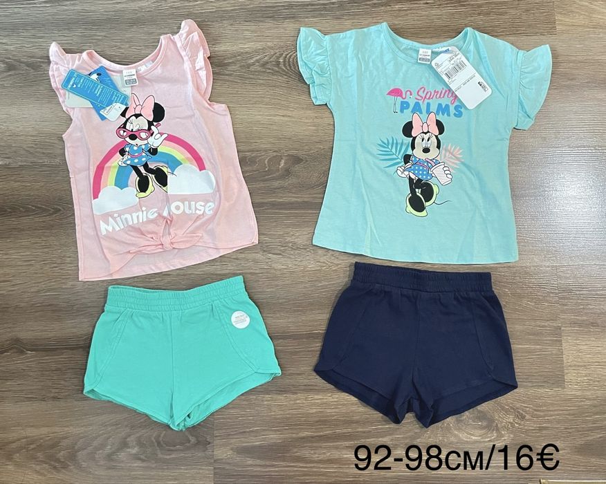 Лот нови  пролетни и летни дрехи за момиче 98 и 104 см