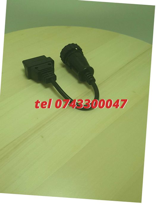 Cablu Adaptor Camion Scania 16 Pin La Obd2 16 Pin
