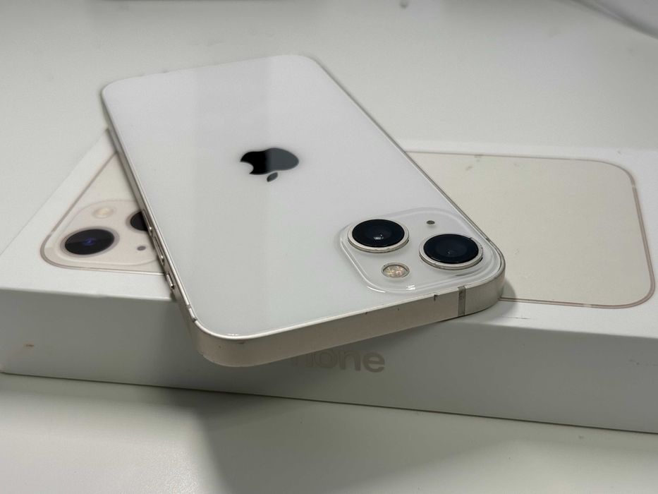 iPhone 13, White, 128Gb, Liber de retea, | Cod G787 |