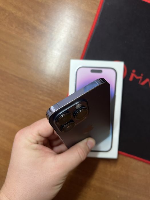iPhone 14 Pro, Deep Purple, impecabil, 128 Gb