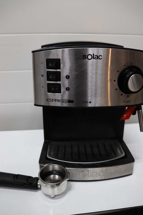Кафемашина за еспресо Solac Taste Classic Inox, 19 bar 1,25L 850W