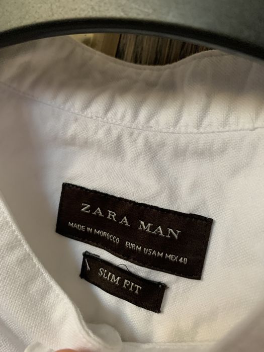 Camasa Zara Alb, marimea M