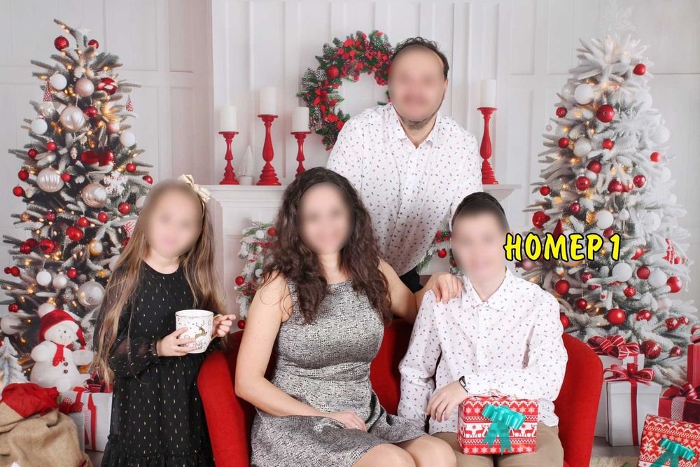 Големи Коледни Студийни Фонове 300х200 см