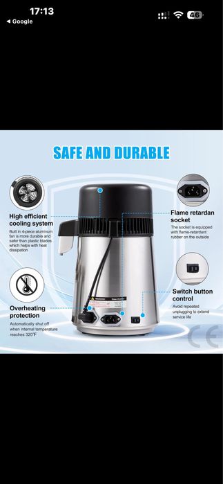 Distilator apa dc house 4l
