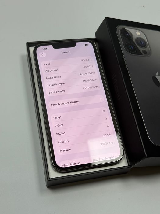 Като нов! Apple iPhone 13 Pro 128ГБ - Graphite