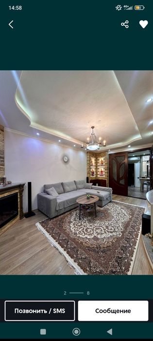 Srochna Yunusobod-13 kvartalda 4 xonali 4/1/4 kvartira sotiladi