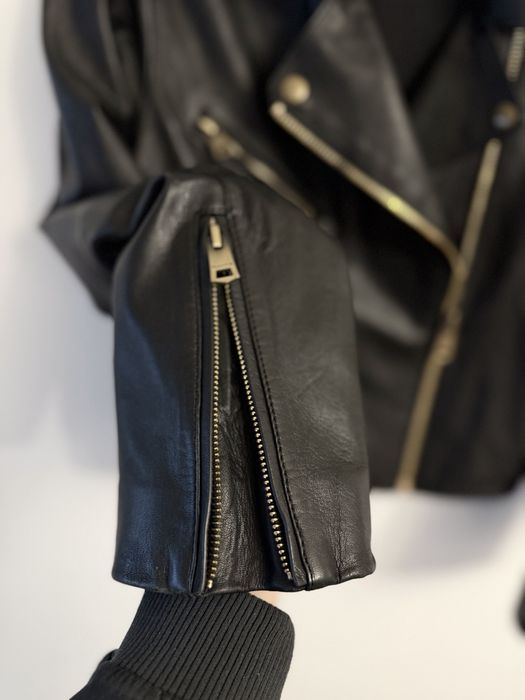 Massimo Dutti яке естествена кожа
