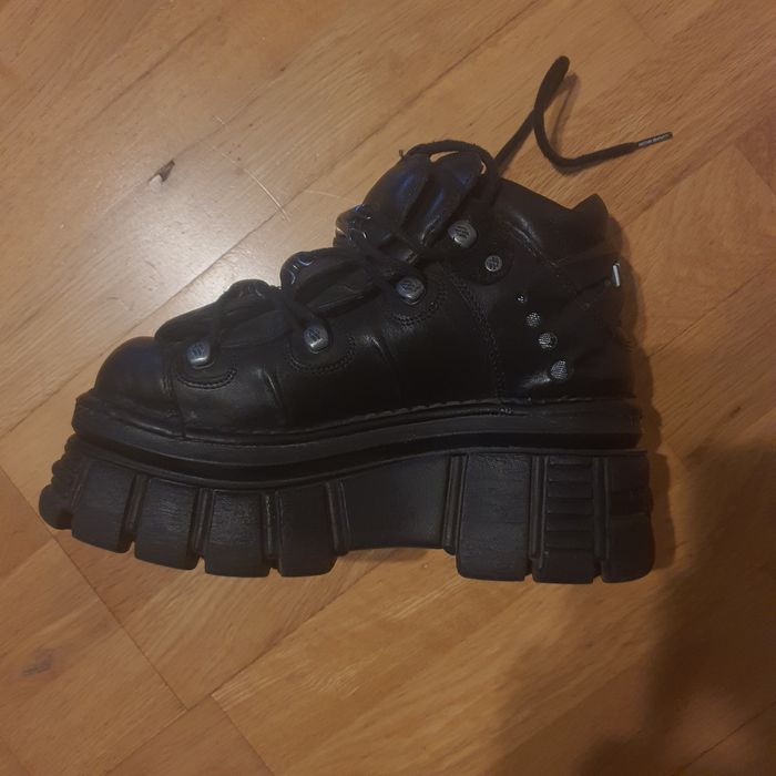 pantofi originali New Rock, piele naturala