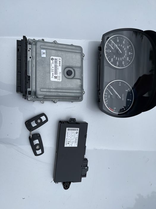 Kit pornire bmw e90 e91 2.0d n47d20c 184cp 135kw ecu bmw e90 e91 e92