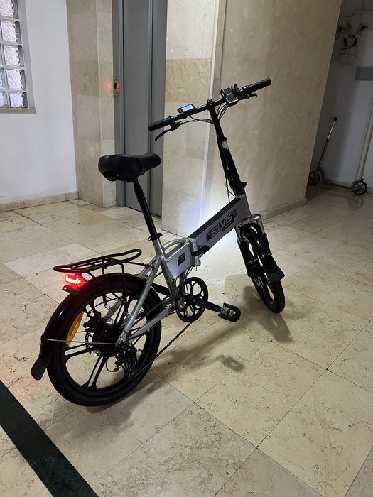 Bicicleta electrica pliabila motor 350w