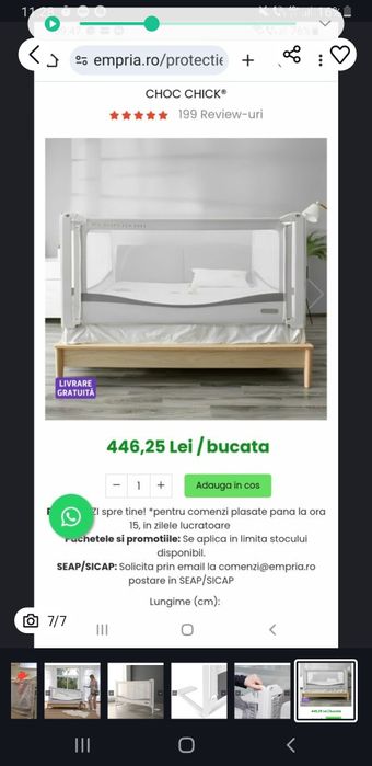 4 bariere de pat XXL premium 160/200 cm– Bed Guard pentru bebeluși