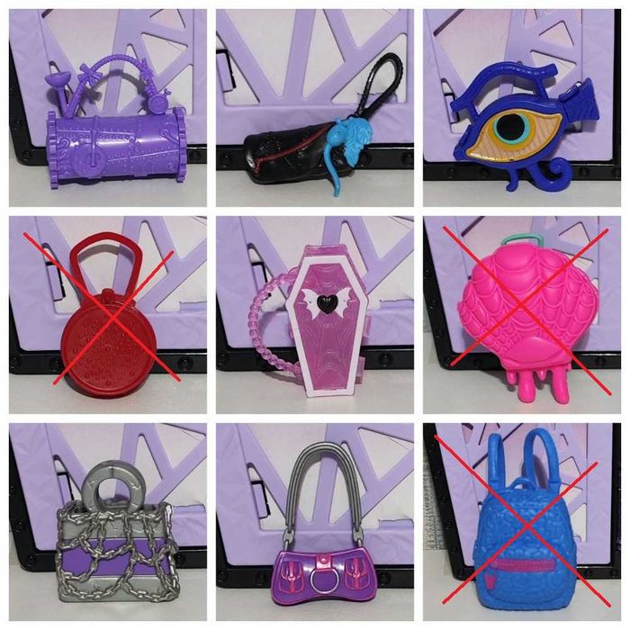 Аксессуары для кукол Monster High, Ever After High