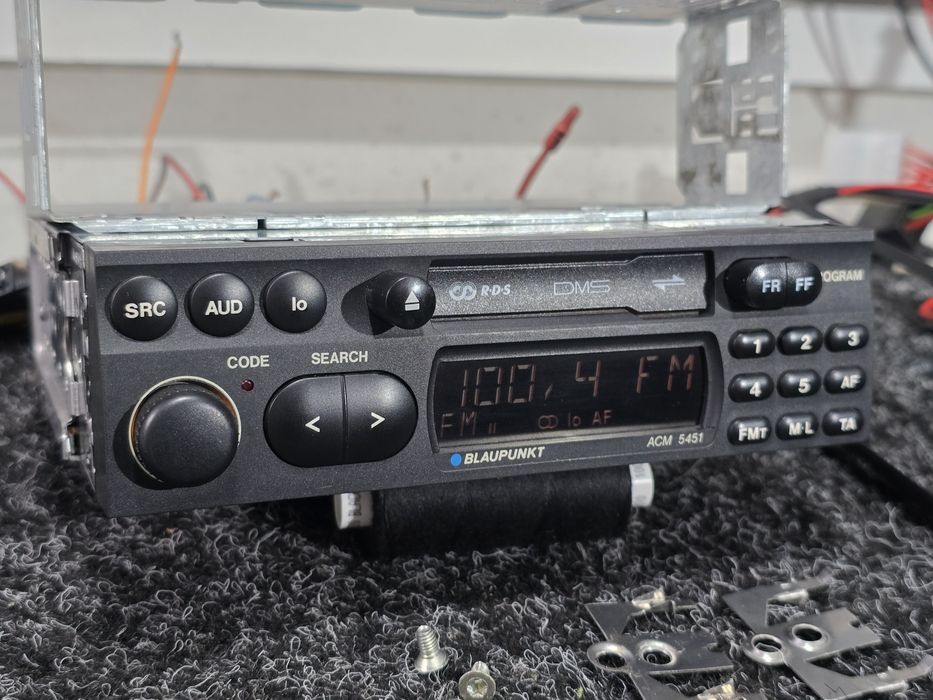 Radio casetofon retro BLAUPUNKT ACM-5451, automobile clasice, 1DIN