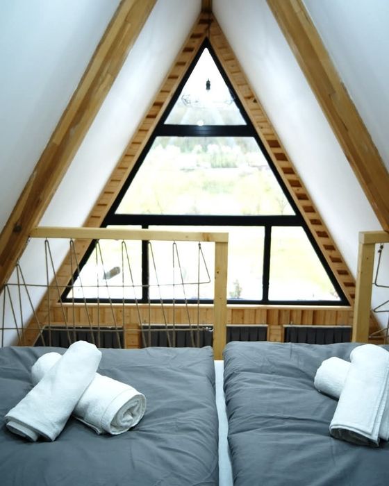 Vand casute tip A 6.5 x 8.5m din lemn