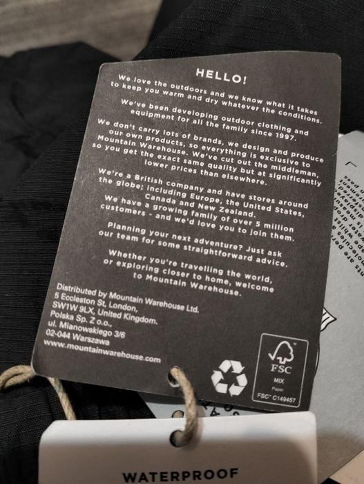 Pantaloni impermeabili Mountain Warehouse  mărime XL