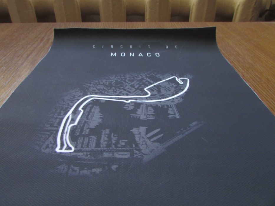 Poster f1 Circuit de Monaco