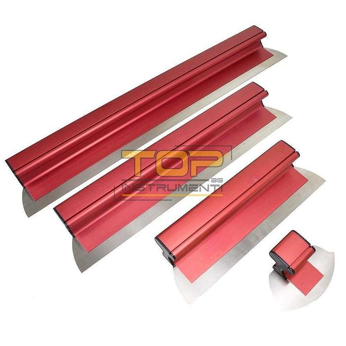 К-т ножове за шпакловане 40-80 см, сменяеми остриета, 8 части, в куфар