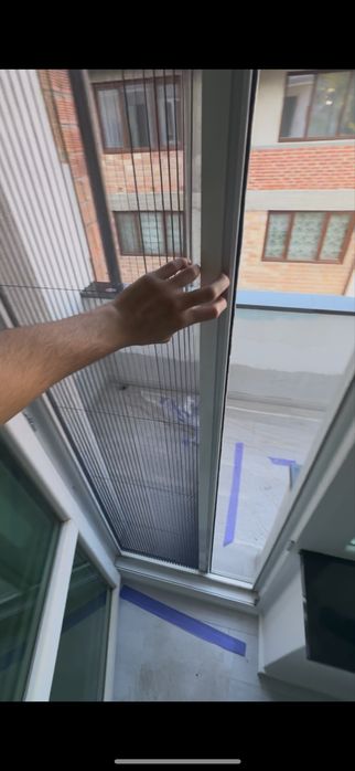 Плисе Комарници за Врата и Прозорец (Изработка и монтаж)