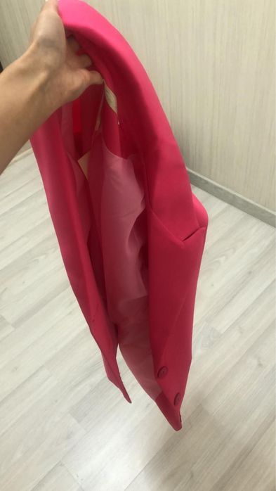 Костюм деловой розовый